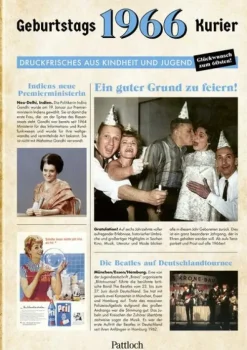 1966 - Geburtstagskurier*Pattloch Geschenkbuch Online