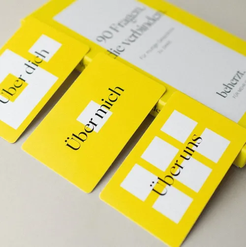 beherzt. Familien- & Gesellschaftsspiele-90 Fragen, die verbinden.