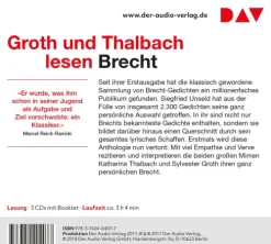 100 Gedichte. Ausgewählt von Siegfried Unseld*Audio Verlag Der GmbH Discount