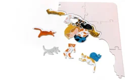 Laurence King Verlag GmbH Familien- & Gesellschaftsspiele|Puzzles & Puzzlezubehör*299 Katzen (und 1 Hund). Puzzle 300 Teile