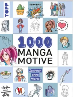 frechverlag GmbH Chinesischer Manga - Manhua*1000 Manga Motive zeichnen