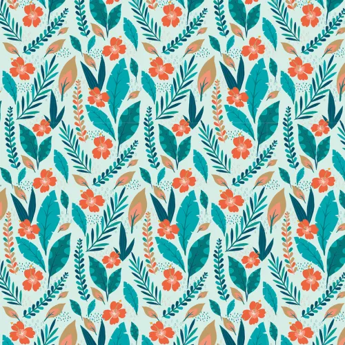 frechverlag GmbH Bastelpapier & Origami-350 Origami-Block Florale Motive