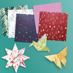 frechverlag GmbH Bastelpapier & Origami-350 Origami-Papiere - Muster-Mix