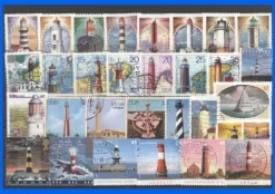 Rewa Collection Hobby & Lifestyle-50 verschiedene Briefmarken Leuchttürme
