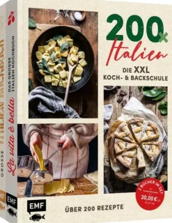 Edition Michael Fischer Kochbücher Nach Ländern-200 x Italien - Die XXL Koch- und Backschule