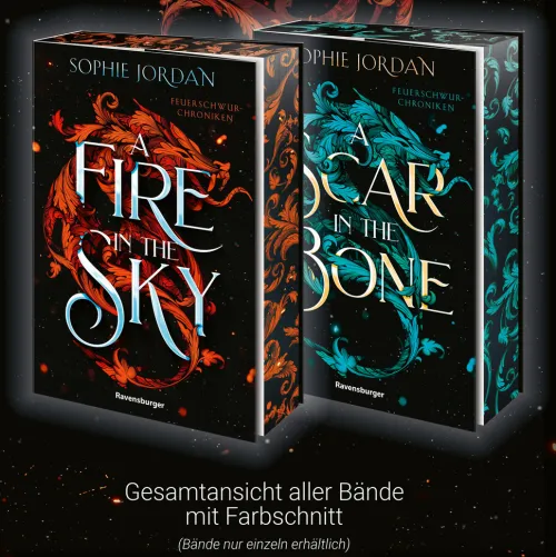 Ravensburger Verlag Romantasy|Romantasy*A Fire in the Sky - Feuerschwur-Chroniken, Band 1