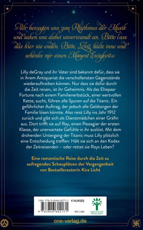 ONE Young Adult|Liebesromane-A Spark of Time - Rendezvous auf der Titanic