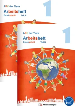 Mildenberger Verlag GmbH Nach Schulform·Grundschule|Nach Fächern·Deutsch*ABC der Tiere 1 Neubearbeitung - Arbeitsheft Druckschrift, Teil A und B