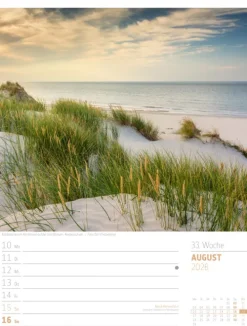 Ackermann Kunstverlag Wochenkalender-Abenteuer Deutschland Wochenplaner Kalender 2026 | Naturparadiese
