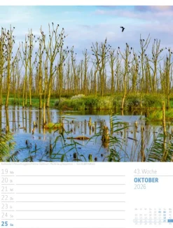 Ackermann Kunstverlag Wochenkalender-Abenteuer Deutschland Wochenplaner Kalender 2026 | Naturparadiese