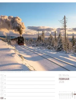 Ackermann Kunstverlag Wochenkalender-Abenteuer Deutschland Wochenplaner Kalender 2026 | Naturparadiese