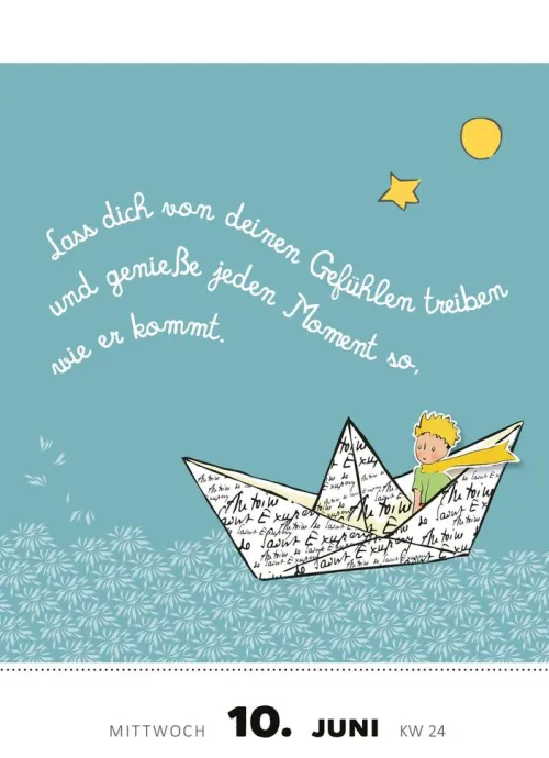 arsEdition Abreiß-Kalender*Abreißkalender Man sieht nur mit dem Herzen gut ... 2026