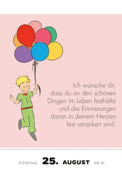 arsEdition Abreiß-Kalender*Abreißkalender Man sieht nur mit dem Herzen gut ... 2026