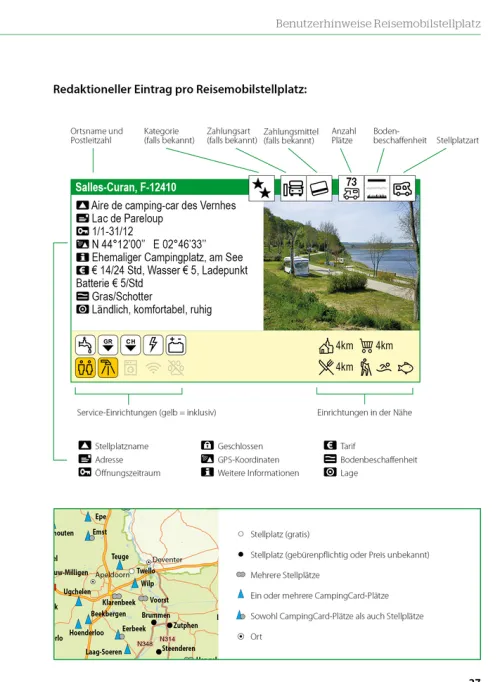 Hallwag Karten Verlag Karten & Atlanten|Camping*ACSI CampingCard & Stellplatzführer 2026