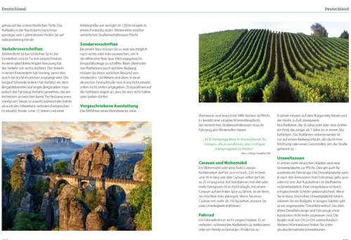 Hallwag Karten Verlag Camping-ACSI Campingführer Deutschland 2026