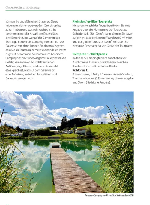 Hallwag Karten Verlag Camping-ACSI Campingführer Deutschland 2026