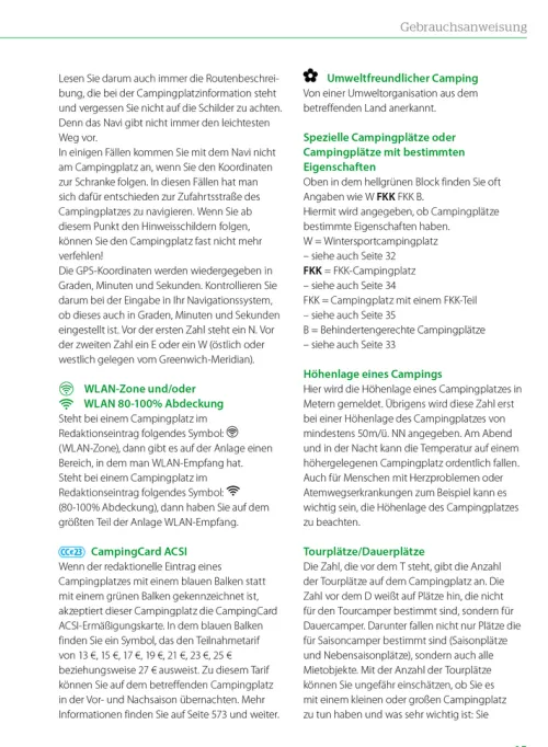 Hallwag Karten Verlag Camping-ACSI Campingführer Europa 2026