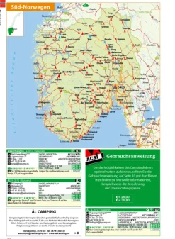 Hallwag Karten Verlag Camping-ACSI Campingführer Europa 2026