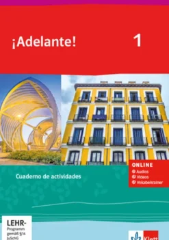 Klett Ernst /Schulbuch Nach Schulform·Gymnasium|Nach Schulform·Gesamtschule-¡Adelante! 1. Cuaderno de actividades mit CD-ROM 1. Lernjahr