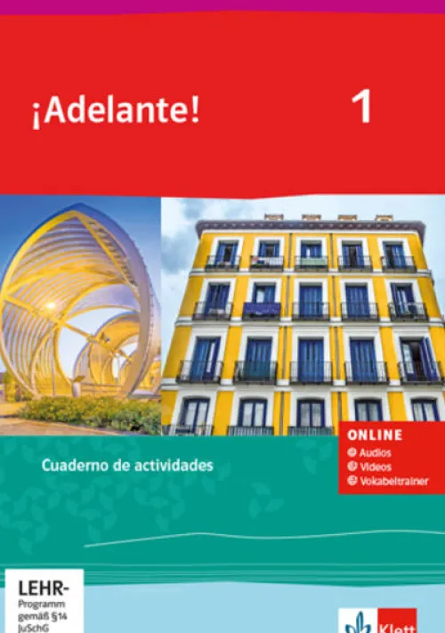 Klett Ernst /Schulbuch Nach Schulform·Gymnasium|Nach Schulform·Gesamtschule-¡Adelante! 1. Cuaderno de actividades mit CD-ROM 1. Lernjahr