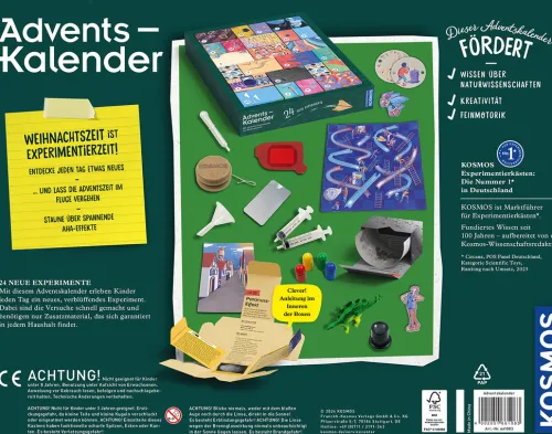 Adventskalender - Die schönsten Experimente zur Weihnachtszeit*Kosmos Online