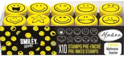 Aladine Stempel & -Kissen*- Kinder Stempel Easy Smiley
