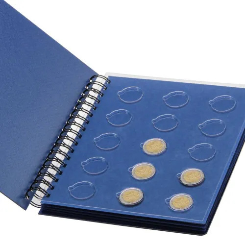 SAFE Schwäbische Albumfab Hobby & Lifestyle*Album "TOPset" für 2 Euro Münzen