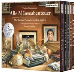 Kinder Hoerverlag DHV Der Kinder- & Jugendbücher·Romane & Erzählungen-Alle Mäuseabenteuer: Lindbergh - Armstrong - Edison - Einstein - Earhart