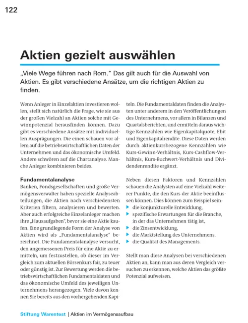 Alles über Aktien*Stiftung Warentest Clearance