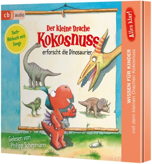 cbj audio Kinder- & Jugendbücher·Erstlesebücher*Alles klar! Der kleine Drache Kokosnuss erforscht... Die Dinosaurier
