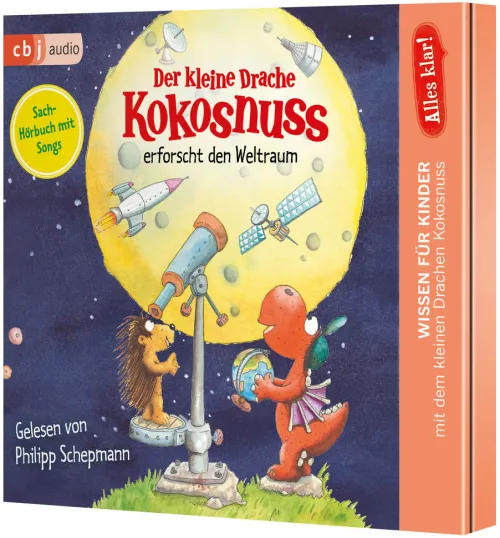 Alles klar! Der kleine Drache Kokosnuss erforscht den Weltraum*cbj audio Sale