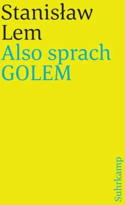 Also sprach GOLEM*Suhrkamp Verlag Outlet