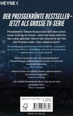 Heyne Taschenbuch Klassische Science Fiction*Altered Carbon - Das Unsterblichkeitsprogramm