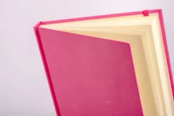 Anaconda Notizbuch/Notebook/Blank Book, punktiert, textiles Gummiband, pink, Hardcover (A5), 120g/m² Papier*Anaconda Verlag New