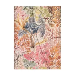 Paperblanks Ltd. Notizbücher & -Blöcke-Anemone Midi Lined Hardcover Journal (Wrap Closure)