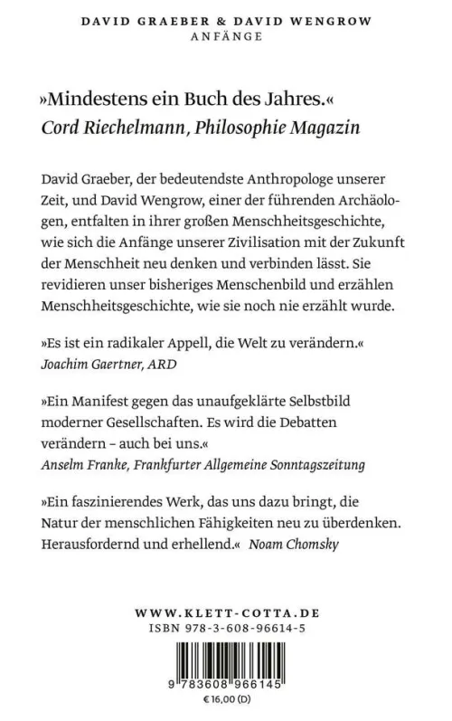 Klett-Cotta Verlag Sachbücher|Geschichte-Anfänge