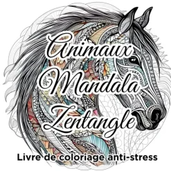 BoD - Books on Demand Französische Bücher*Animaux Mandala Zentangle Livre de coloriage anti-stress