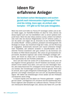 Stiftung Warentest Geld & Finanzen*Anlegen mit ETF