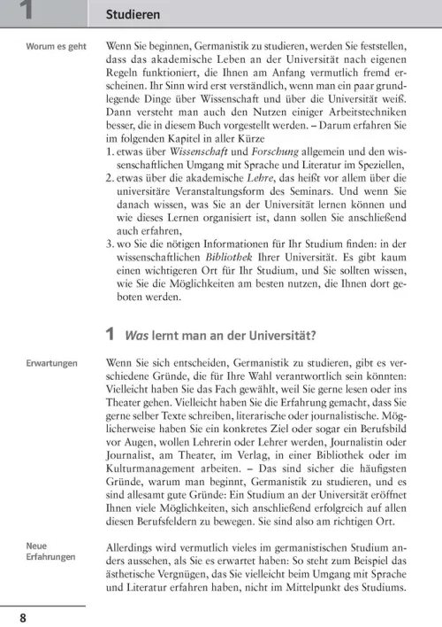 Arbeitstechniken Germanistik*Klett Lerntraining New