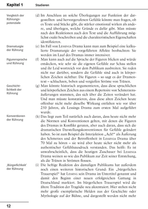 Arbeitstechniken Germanistik*Klett Lerntraining New