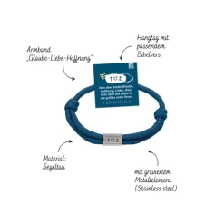 Brunnen-Verlag GmbH Schmuck & Accessoires*Armband Glaube-Liebe-Hoffnung
