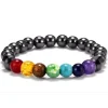 Saraswati Achtsamkeit & Gesundheit*Armband "Magnetic Stone" Chakra Edelsteine