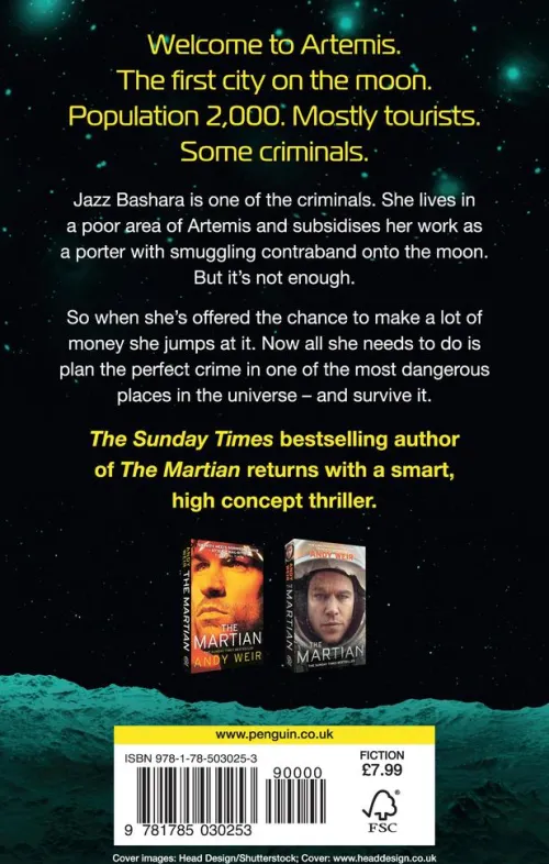 Random House UK Ltd Science Fiction*Artemis