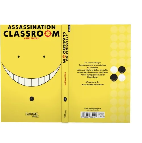 Carlsen Verlag GmbH Science Fiction*Assassination Classroom 01