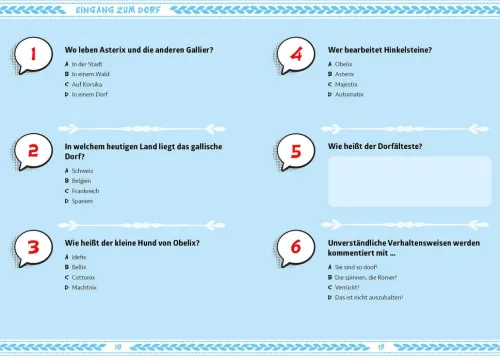 Edition Michael Fischer Comicreihen-ASTERIX - Das offizielle Quiz