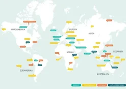 DuMont Buchverlag GmbH Karten & Atlanten-Atlas der vom Aussterben bedrohten Sprachen