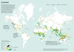 DuMont Buchverlag GmbH Karten & Atlanten-Atlas der vom Aussterben bedrohten Sprachen
