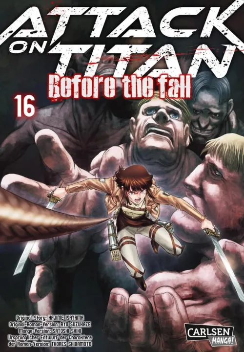 Carlsen Verlag GmbH Horror-Attack on Titan - Before the Fall 16