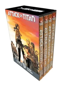 Random House LLC US Englischprachige Manga|Manga*Attack on Titan Season 1 Part 1 Manga Box Set