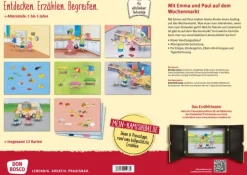 Don Bosco Medien GmbH Lesen & Geschichten*Auf dem Wochenmarkt mit Emma und Paul. Kamishibai Bildkartenset.